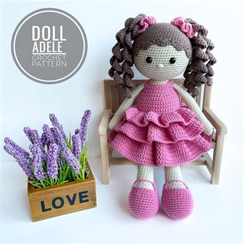 Amigurumi Crochet Doll Adele Crochet Pattern Crochet Doll | Etsy