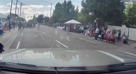 Video Shows Driver’s Rage at Road Closures Before He Slammed Into Portland Parade