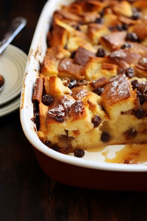 Cinnamon Raisin Bread Pudding - That Oven Feelin