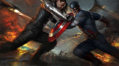 Bucky Barnes Captain America Captain America: The Winter Soldier Concept Art #Fighting #movies ...