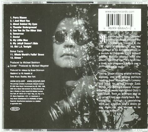 Ozzy Osbourne Album: «Ozzmosis»