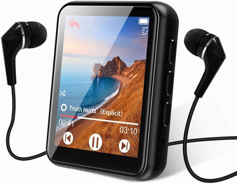 Amazon.com: 64GB MP3 Player Bluetooth 5.3 Touch Screen Music Player Portable mp3 Player with ...