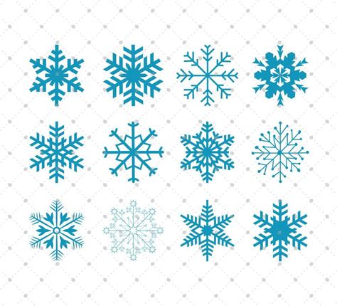 Snowflake Svg Cut File - SVG images Collections