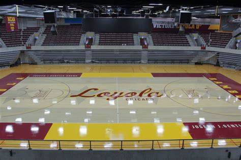 Loyola’s Gentile Arena Receives First Court Upgrade Since 2011