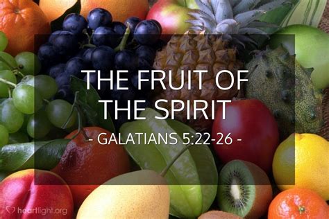 'The Fruit of the Spirit' — Galatians 5:22-26 (Praying with Paul)