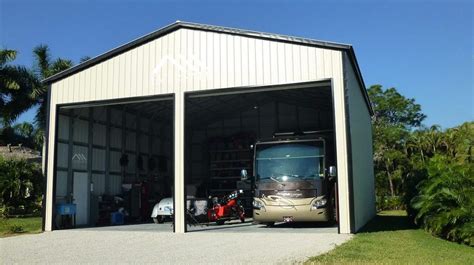 Large Span Metal RV Garage | Immediate Metal Building Pricing & Info