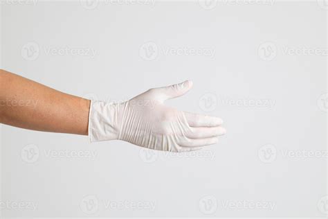 Hand with Medical Gloves 2842603 Stock Photo at Vecteezy