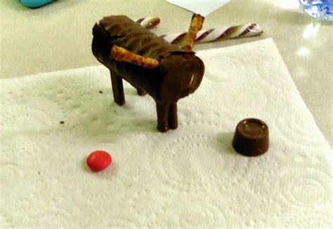 KV: Chocolate Reindeer food craft