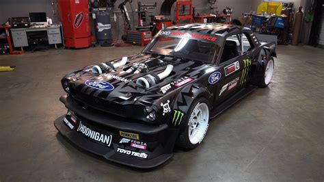 Ken Block's 1,400hp AWD Ford Mustang Hoonicorn V2: Straight from Gymkh