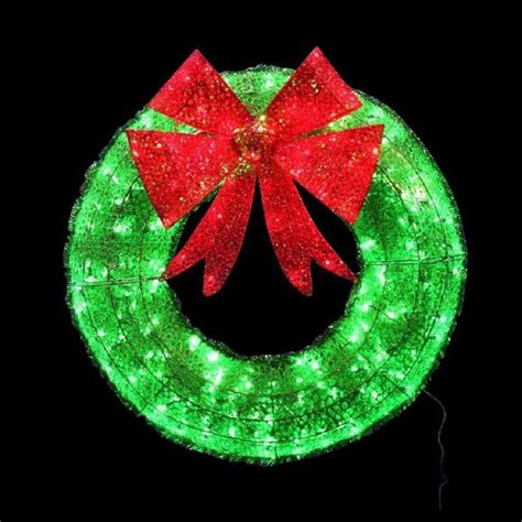 Lighted Christmas Wreath - Photos All Recommendation