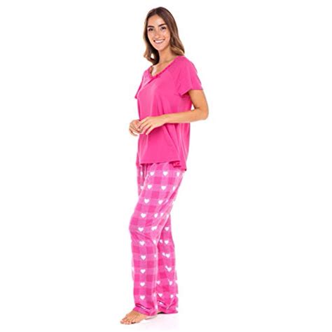 Sporto 2-Piece Cute Short Sleeve Pajama Set for Women, Regular & Plus Size Sleepwear - Walmart ...