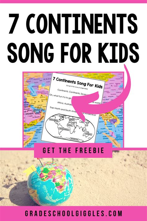 The 7 Continents Song for Kids - Grade School Giggles