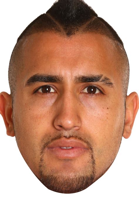 Arturo Vidal Chile Football Sensation celebrity Party Face Fancy Dress - Celebrity-Facemasks.com