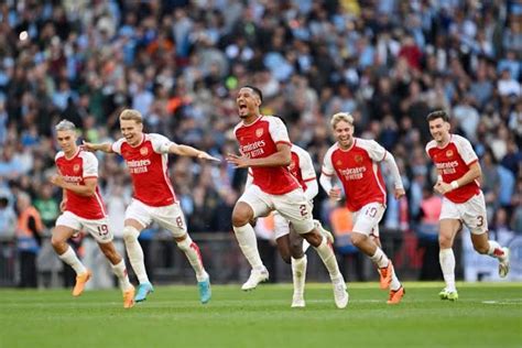 Arsenal Beat Man City On Penalty To Win Community Shield