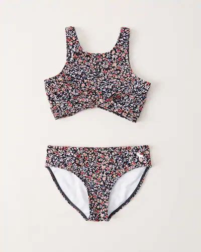 girls swimsuits | abercrombie kids in 2021 | Two piece swimsuits ...