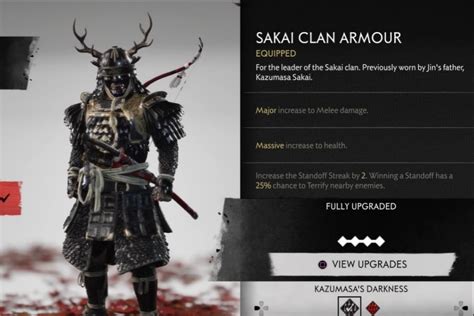 Ghost of Tsushima - Sakai Clan Armor Set Location and Guide - SAMURAI ...