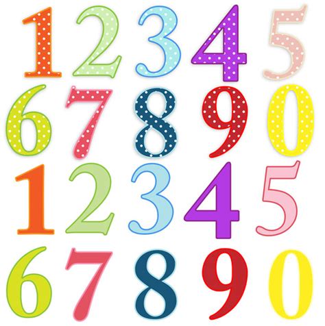 Numbers Colorful Clip-art Free Stock Photo - Public Domain Pictures