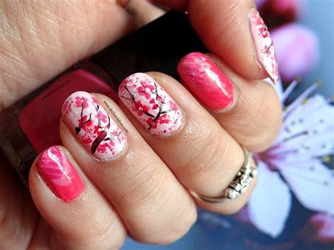 Easy Cherry Blossom Nail Art: Step by Step Tutorial - Deck and Dine