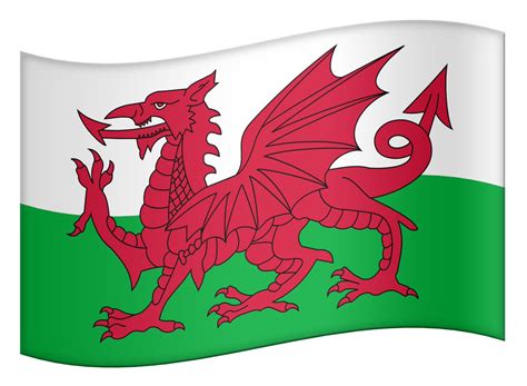 Wales Flag Emoji Png - Flag Of Wales Emoji England Flag Of Scotland Emoji Flag Rectangle Png ...