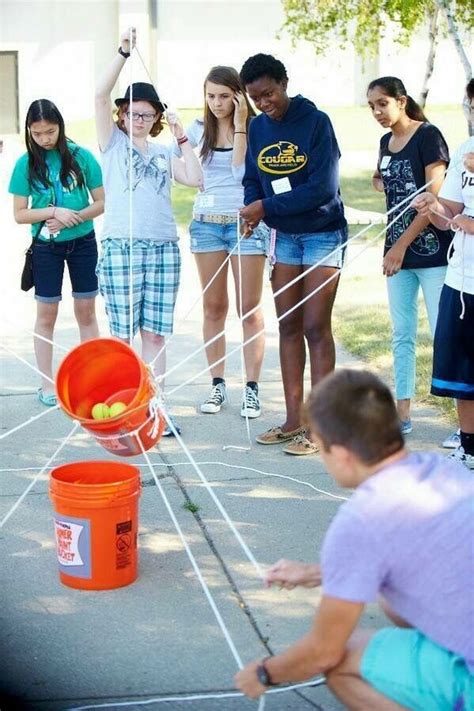 Amazing race at camp | Teamwork activities, Team building games, Youth group games