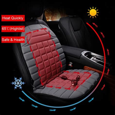 12V Car heating pad Car electric heating seat pad Automobiles Seat ...