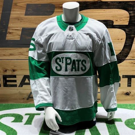 2020-21 St. Pats Mitch Marner Game Worn Jersey | Real Sports Auction