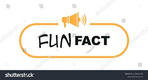 fun fact sign on white background - Royalty Free Stock Vector ...