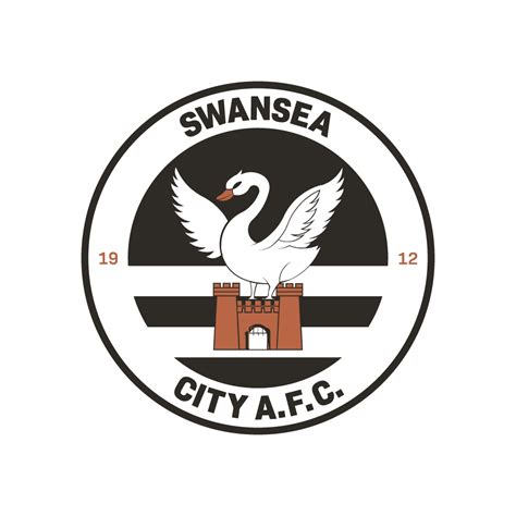 Swansea City AFC logo in vector (.EPS + .SVG + .PDF + .CDR) free download