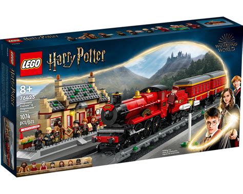 LEGO Set 76423-1 Hogwarts Express & Hogsmeade Station (2023 Harry Potter) | Rebrickable - Build ...