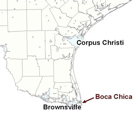 Boca Chica Texas Map - California southern Map