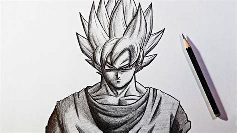 20 Easy Goku Drawing Ideas -How To Draw A Goku - Blitsy