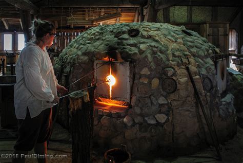 Glassblower @ Jamestown Glasshouse - Jamestown Island, VA | Glass house, Jamestown, Island