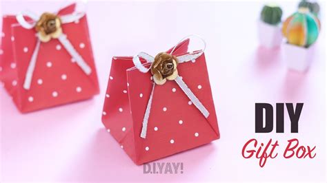 DIY GIFT BOX IDEAS | Gift Ideas | Paper Craft - YouTube