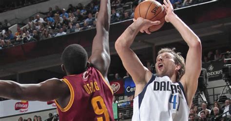 Nowitzki Leads Mavs Past Cleveland, 124-107 - CBS Texas