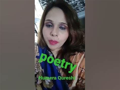 Poetess, writer and blogger Humera Qureshi - YouTube