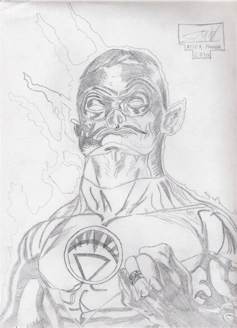 White Lantern Sinestro by RampageIce on DeviantArt