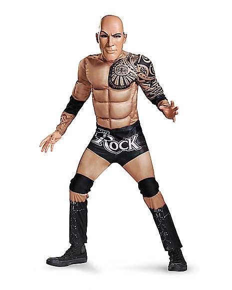 Kids The Rock Costume - WWE - Spirithalloween.com