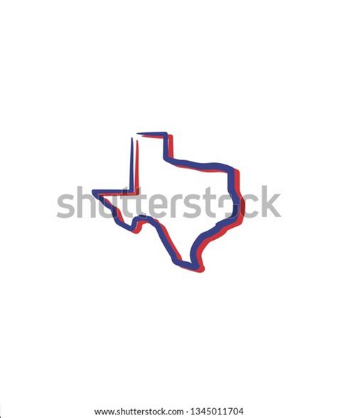 Texas Outline Logo Icon 001 Stock Vector (Royalty Free) 1345011704 | Shutterstock