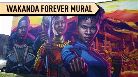 Artist Rahmaan Statik brightens up Chicago with 'Wakanda Forever' mural ...