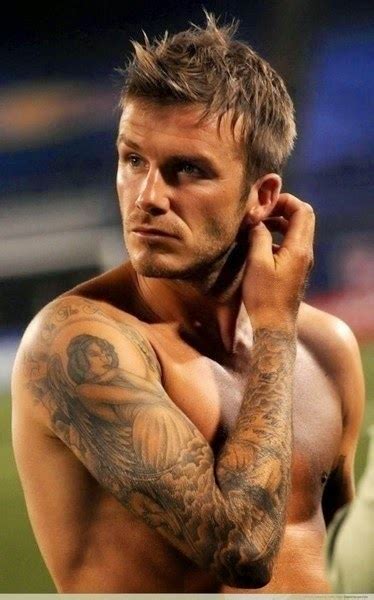 Tattoos Designs Craps: David Beckam Sleeve Tattoo