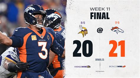 Broncos Vikings final score | Broncos Wire