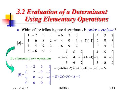 How To Find Determinant By Row Reduction - Form example download