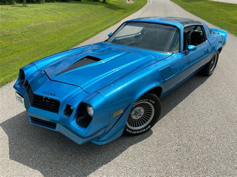 1979 Chevrolet Camaro Z28, 350ci 5.7L - 4 Speed, T-Tops, AC, Blue - Classic Chevrolet Camaro ...