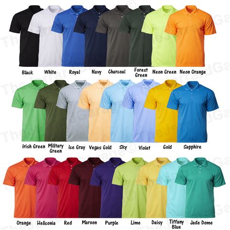 Dry Pique Dri Fit Polo T-Shirt | TJG Print