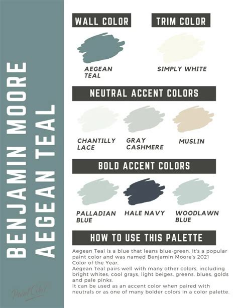 Benjamin Moore Aegean Teal: a complete color review - The Paint Color ...