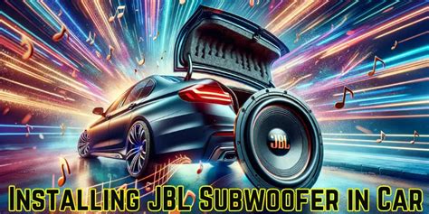 Installing JBL Subwoofer In Car (Secret Tips & Guide) 2024