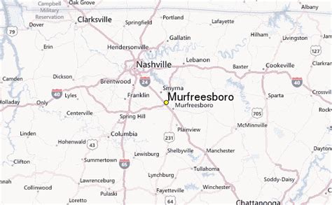 Murfreesboro Weather Station Record - Historical weather for Murfreesboro, Tennessee