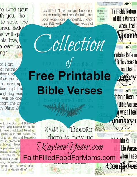 Printable Bible Verse Word Art