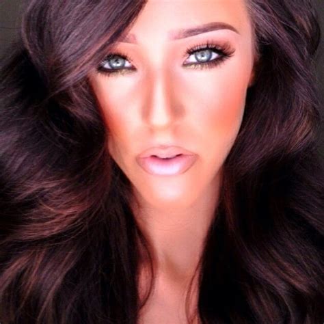 dark brown toned with subtle eggplant purple... wavy curls & volume love!~~~ this id the less ...