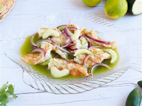 Aguachile de camarón, receta fácil y tradicional mexicana